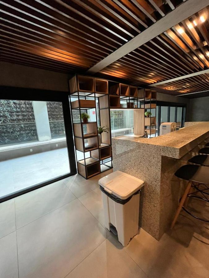 Апартаменты Loft De Luxo Com Varanda E Entrada Ao St Marche Jardins Сан-Пауло Экстерьер фото
